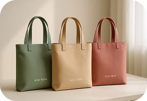 Stylish reusable eco-friendly bag